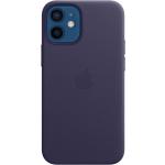 Violette Apple iPhone 12 Hüllen durchsichtig aus Leder mini 