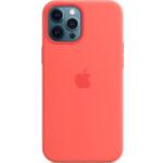Pinke Elegante Apple iPhone 12 Pro Max Hüllen aus Silikon 