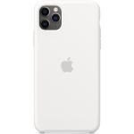 Weiße Apple iPhone 11 Pro Max Hüllen Art: Soft Cases aus Silikon 