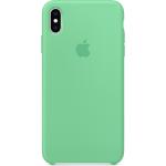 Mintgrüne Apple iPhone XS Max Cases Art: Soft Cases aus Silikon 