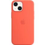 Orange Apple iPhone 13 Mini Hüllen Art: Soft Cases aus Silikon 
