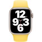 Gelbe Apple Uhrenarmbänder für Herren 