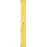 Gelbe Apple Uhrenarmbänder aus Kunststoff 