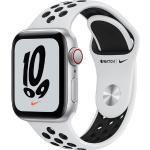 Silberne Apple Watch Watch OS Smartwatches aus Silber mit OLED-Zifferblatt mit GPS mit 3G 