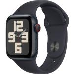 Apple Watch SE Aluminium Mitternacht Mitternacht 40 mm M/L (150-200 mm Umfang) Mitternacht GPS
