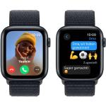 Elegante Apple Watch SE Smartwatches aus Aluminium mit GPS zum Fitnesstraining 