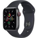 Schwarzes Apple Watch SE Uhrenzubehör mit OLED-Zifferblatt mit LTE für Herren 