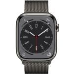 Graue Apple Watch Series 8 Smartwatches 
