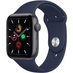 Graue Apple Watch Uhrenarmbänder aus Aluminium mit GPS 
