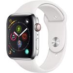Silberne Apple Watch Stahlarmbanduhren mit Digital-Zifferblatt mit GPS 