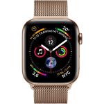Goldene 5 Bar wasserdichte Wasserdichte Apple Watch Watch OS Uhrenarmbänder aus Edelstahl mit GPS mit Pulsmesser mit Edelstahlarmband für Herren 