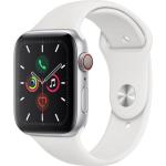 Silbernes Apple Watch Uhrenzubehör aus Aluminium mit GPS 