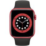 Rote Apple Watch Smartwatches aus Aluminium mit GPS 