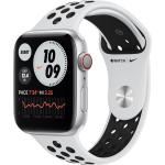 Silbernes Apple Watch Uhrenzubehör aus Aluminium mit GPS zum Sport 