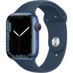 Blaue Apple Watch Smartwatches aus Aluminium mit LTE 