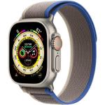 Graue Apple Watch Ultra Smartwatches mit GPS mit Titanarmband 