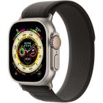 Apple Watch (Ultra) 2022 GPS + Cellular 49 mm - Titan Grau - Trail loop Schwarz