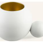 Reduzierte Weiße Moderne applicata Teelichthalter matt aus Buche 