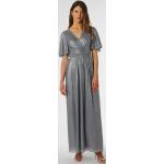 Reduzierte Indigofarbene Apriori V-Ausschnitt Festliche Kleider Metallic aus Kunstfaser für Damen Größe L 