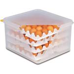 Quadratische Eierboxen aus Polypropylen mit Deckel 