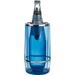 Blaue Moderne Runde Flaschenkühler aus Kunststoff 12-teilig 