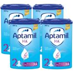 Aptamil Folgemilch HA 2 mit hydrolisiertem Eiweiß 4 x 800 g nach dem 6. Monat