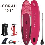 Aqua Marina Coral 2022 All Around Advanced Stand up paddling Set 6 teilig Coral 10´2
