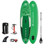 Inflatable SUP-Board AQUA MARINA "Breeze iSUP BT-21BRP" Wassersportboards grün (hellgrün) Stand Up Paddle