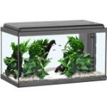 Aquarium aquatlantis Advance 60 mit LED-Beleuchtung, Filter, Heizer ohne Unterschrank schwarz