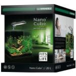 Aquarium DENNERLE Nano Cube Basic 20L inkl. Style LED-Beleuchtung, Filter, Unterlage, Rückwandfolie