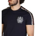 Kurzärmelige AQUASCUTUM T-Shirts aus Elastan für Herren Größe L für den für den Frühling 