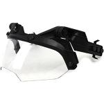 AQzxdc Airsoft Helm mit Schutzbrille und Visier Set, Full-Wrap Military Paintball Schutz Kombination, Visier 90°Verstellbar, für Outdoor-Jagd, CQB Schießen, BBS,Visor transparent