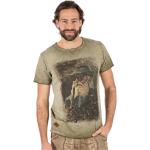 Olivgrüne Hangowear T-Shirts für Herren Größe 8 XL 