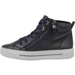Reduzierte Blaue Ara High Top Sneaker & Sneaker Boots aus Leder für Damen Größe 40 