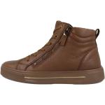 Braune Ara High Top Sneaker & Sneaker Boots aus Leder für Damen Größe 41 
