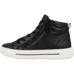 Schwarze Ara High Top Sneaker & Sneaker Boots aus Leder für Damen Größe 40 