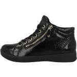 Reduzierte Schwarze Ara High Top Sneaker & Sneaker Boots aus Leder Atmungsaktiv für Damen Größe 37,5 