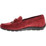 Rote Ara Alabama Slipper in Normalweite aus Leder mit herausnehmbarem Fußbett für Damen Größe 36,5 