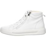 Weiße Ara Courtyard High Top Sneaker & Sneaker Boots aus Textil atmungsaktiv für Damen 