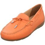 Peachfarbene Ara Alabama Slipper mit herausnehmbarem Fußbett für Damen Größe 42,5 