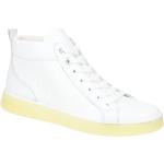 Reduzierte Weiße Ara Frisco High Top Sneaker & Sneaker Boots mit Reißverschluss in Normalweite aus Glattleder mit herausnehmbarem Fußbett für Damen Größe 41,5 