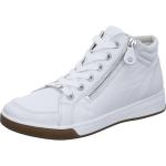 Beige Ara High Top Sneaker & Sneaker Boots mit Reißverschluss aus Leder für Damen Größe 40 