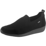 Reduzierte Schwarze Ara Lissabon Gore Tex Runde Slip-on Sneaker ohne Verschluss in Normalweite atmungsaktiv Größe 42,5 