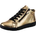 Reduzierte Goldene Ara High Top Sneaker & Sneaker Boots mit Schnürsenkel aus Leder für Damen Größe 36 