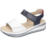 Blaue Ara Outdoor-Sandalen mit Riemchen aus Glattleder für Damen Größe 43 für den für den Sommer 