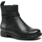 Reduzierte Schwarze Ara Liverpool Ankle Boots & Klassische Stiefeletten aus Leder für Damen Größe 37 