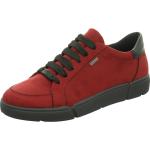 Rote Elegante Ara Low Sneaker mit Schnürsenkel in Normalweite aus Veloursleder leicht für Damen Größe 37,5 