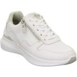 Reduzierte Weiße Elegante Ara Low Sneaker aus PU für Damen Größe 37 