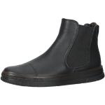 Reduzierte Schwarze Casual Ara Runde Blockabsatz Ankle Boots & Klassische Stiefeletten in Normalweite aus Glattleder für Damen Größe 40 