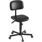 Schwarze Bedrunka + Hirth Bürostühle ohne Rollen aus Kunstleder Breite 50-100cm, Höhe 50-100cm, Tiefe 50-100cm 
